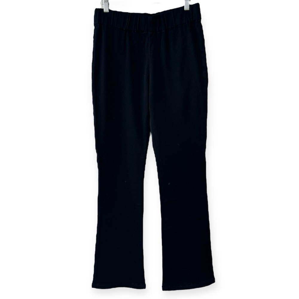 Soft Surroundings Stretch Cotton Boot Cut Pull On Pants Medium